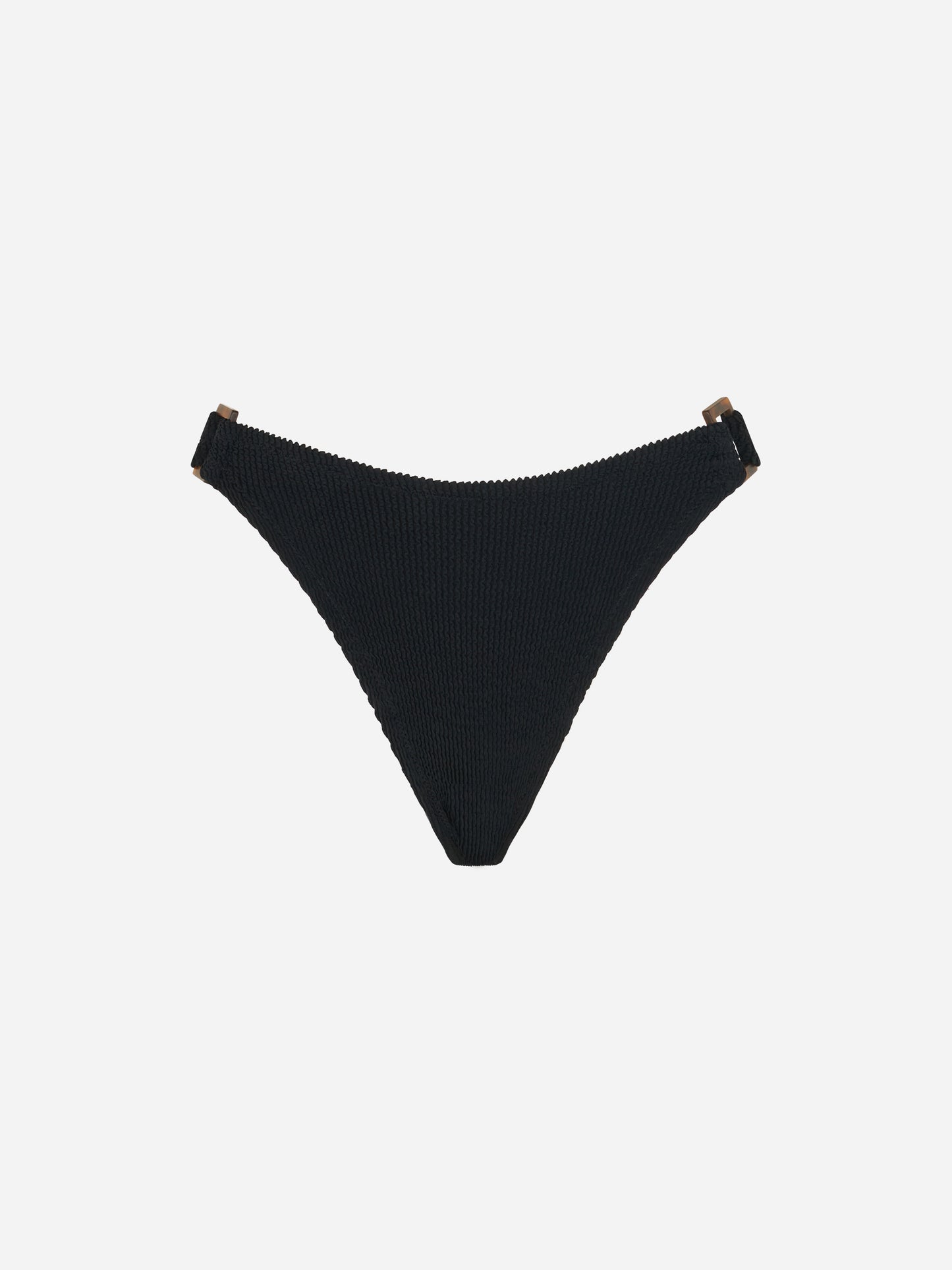 Crinkle black swim briefs - MC2 Saint Barth