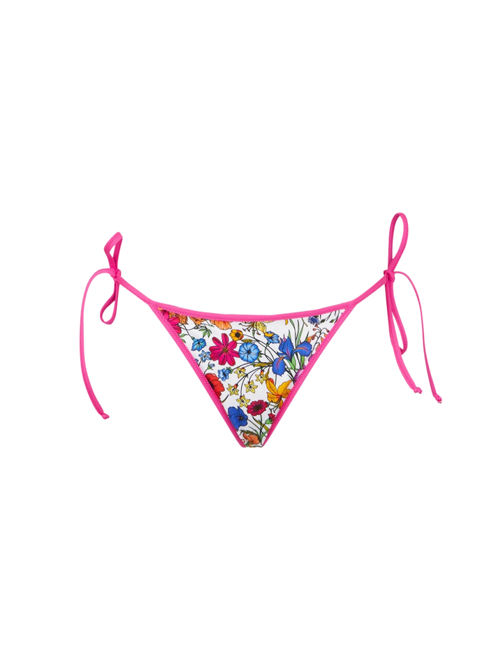 Damen-Badehose mit Blumenprint