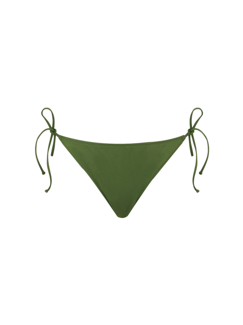 Woman military green swim briefs - MC2 Saint Barth