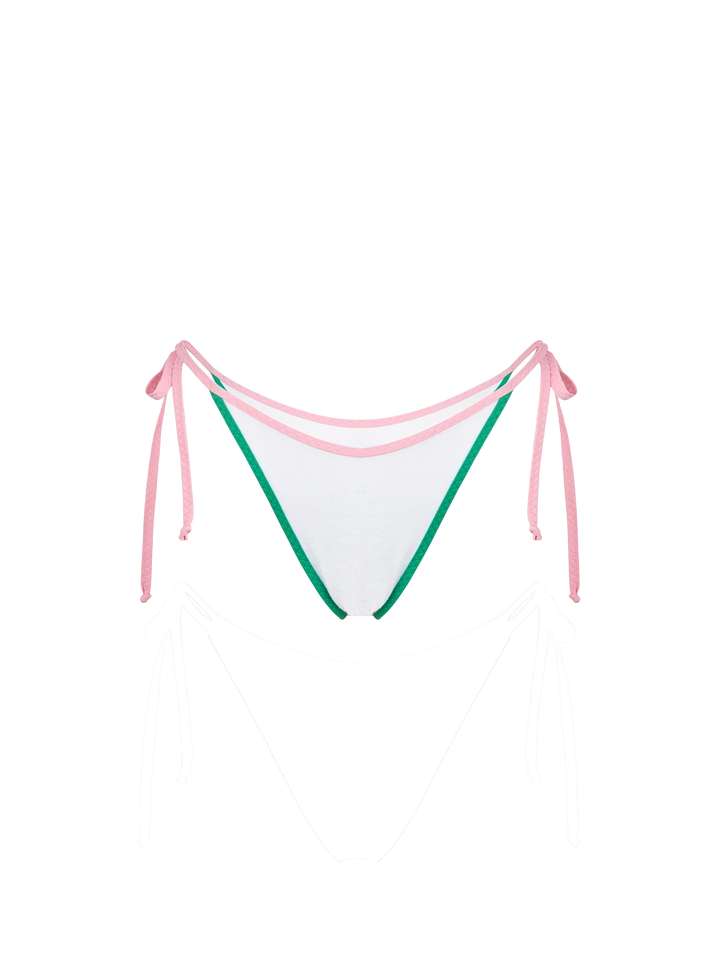 Woman terry swim briefs