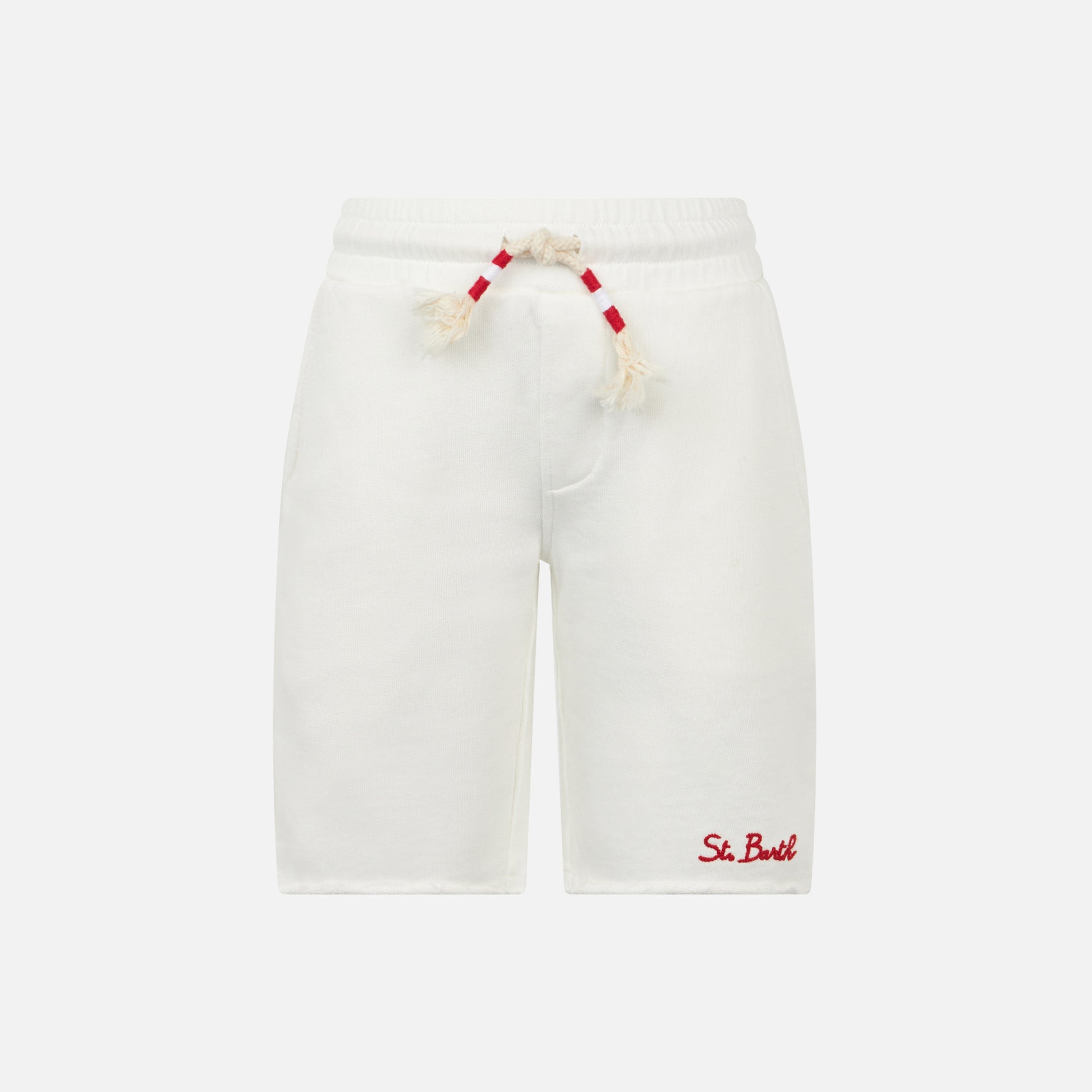 Boy fleece short with pocket - MC2 Saint Barth