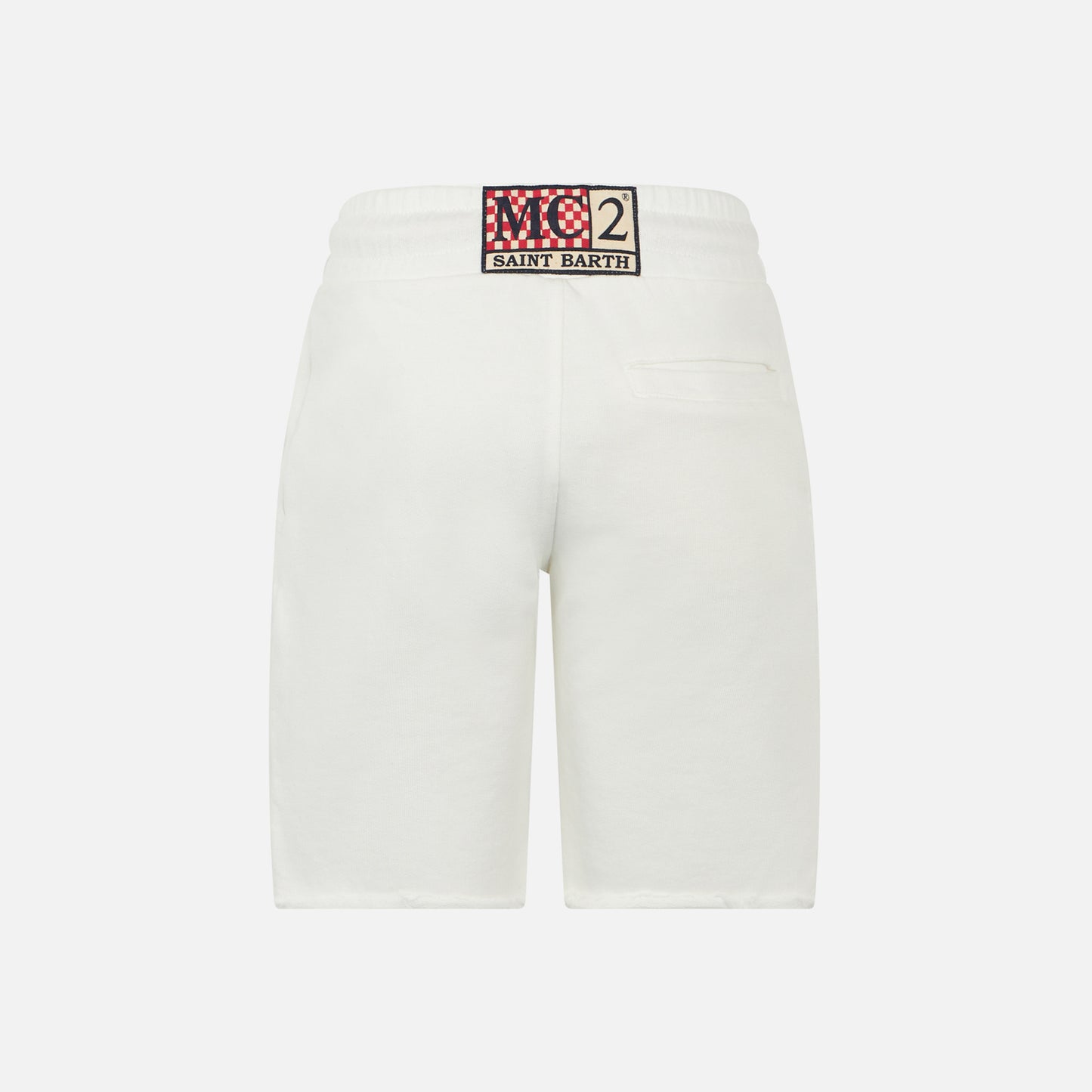 Boy fleece short with pocket - MC2 Saint Barth