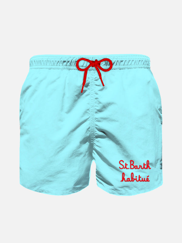 Hellblaue Badeshorts für Jungen