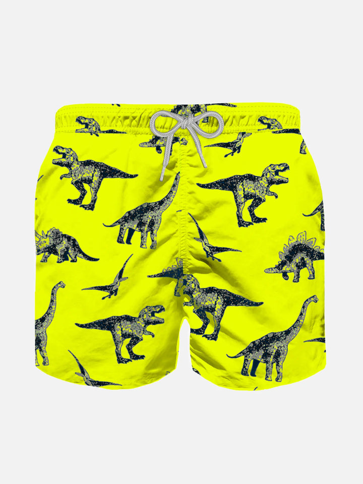 Boy swim shorts with dinosaur print - MC2 Saint Barth