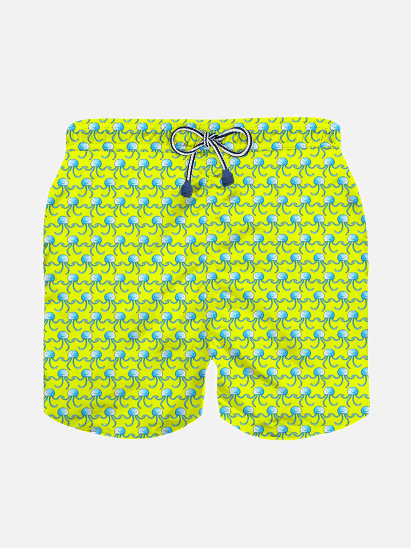 Jelly fish print boy light fabric swim shorts - MC2 Saint Barth