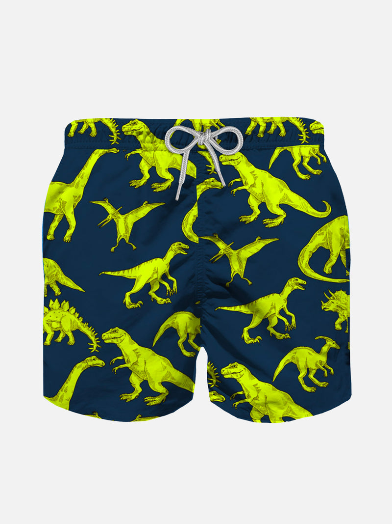 Jungen-Badeshorts mit Dinosaurier-Print