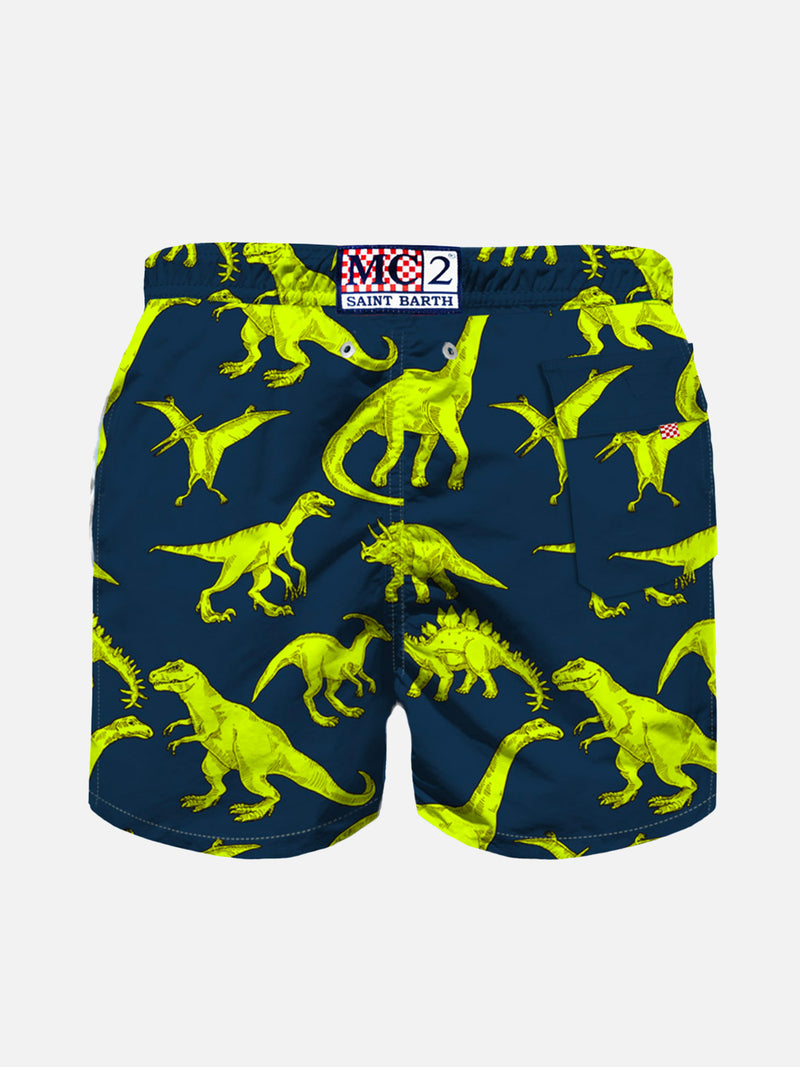 Jungen-Badeshorts mit Dinosaurier-Print