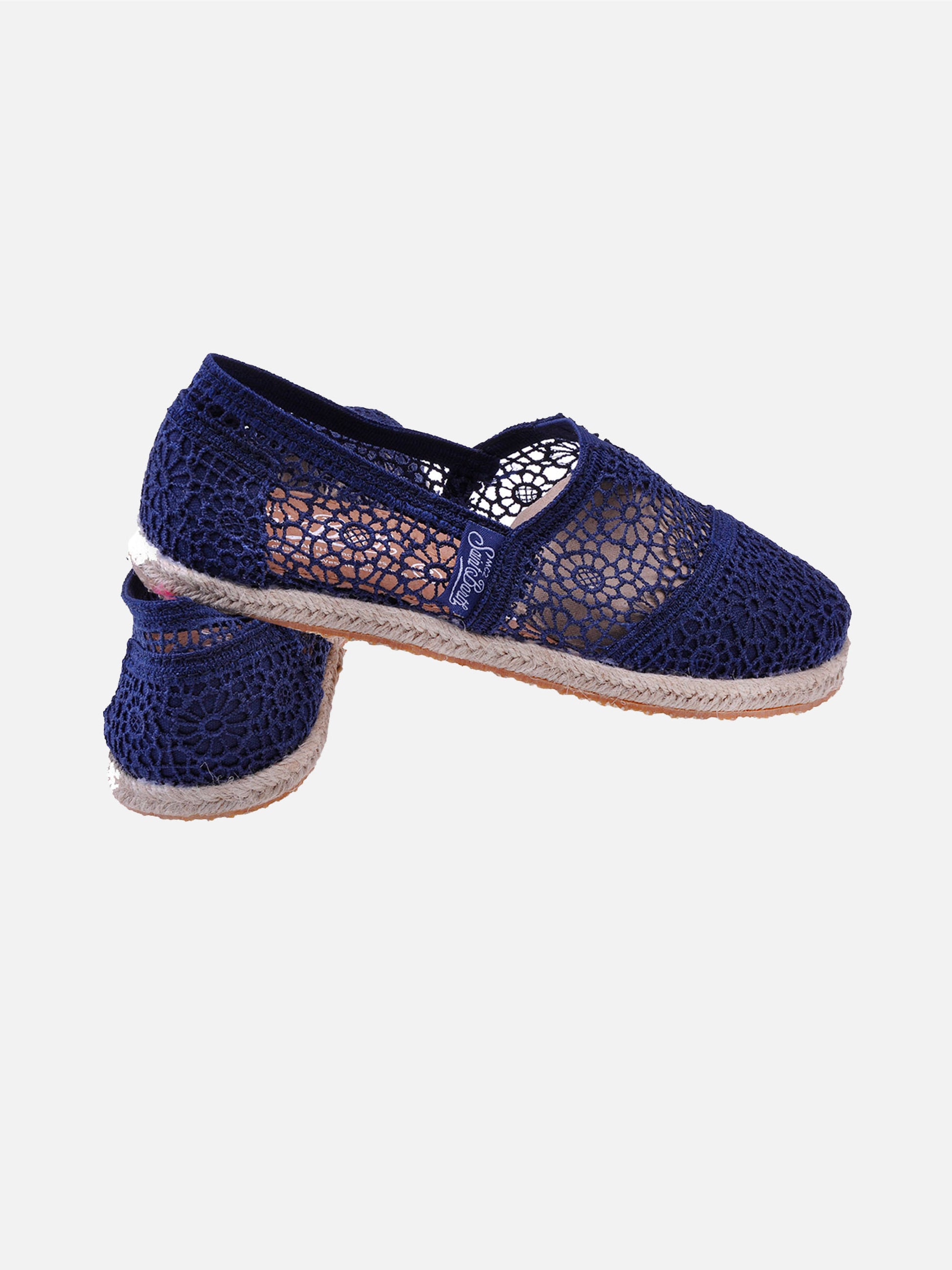 Blue macramè espadrillas - MC2 Saint Barth