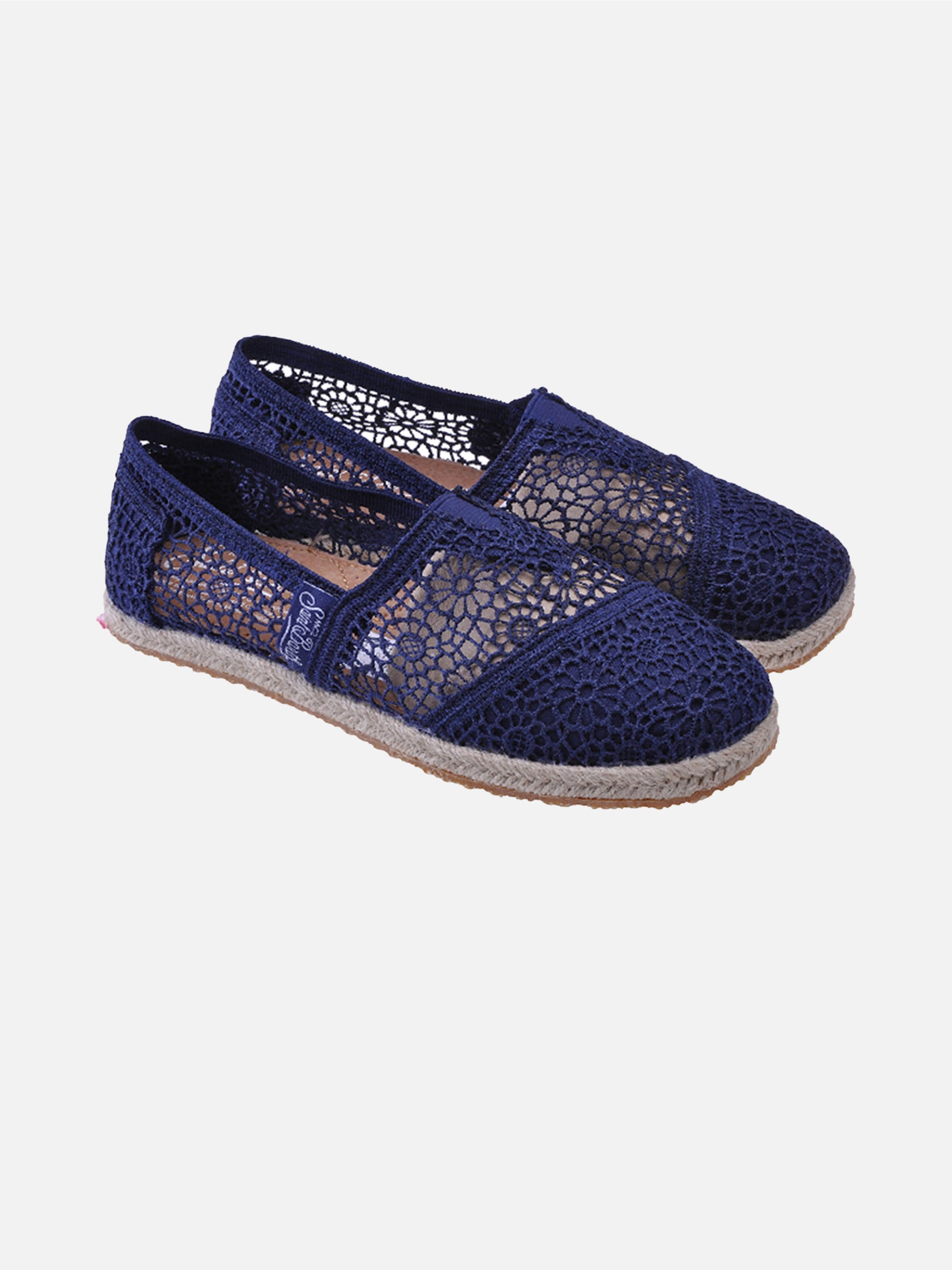 Blue macramè espadrillas - MC2 Saint Barth