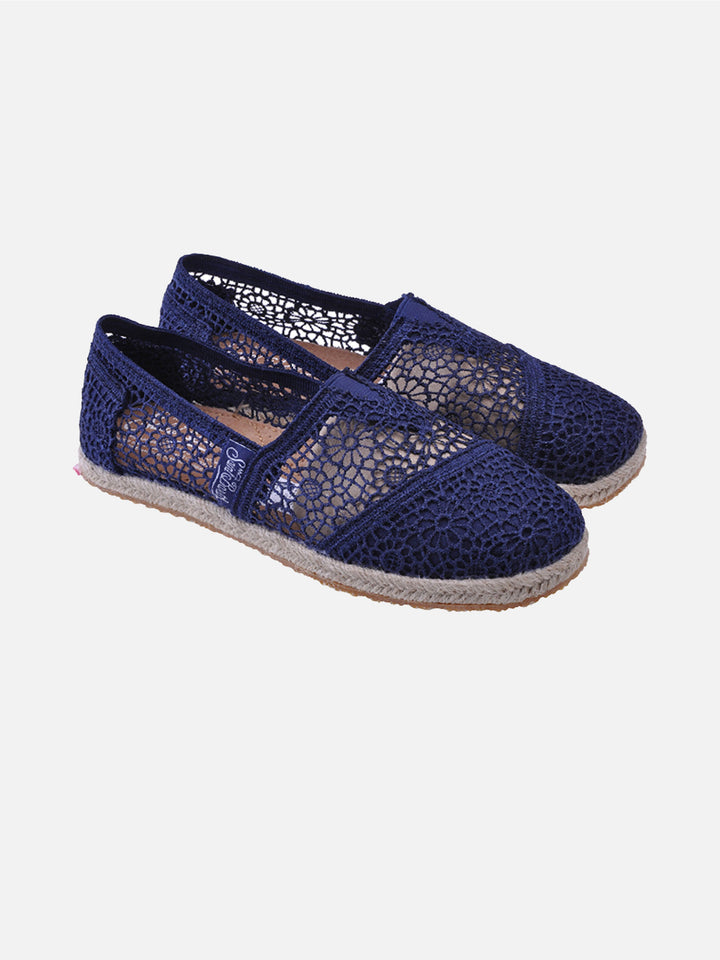 Blue macramè espadrillas - MC2 Saint Barth