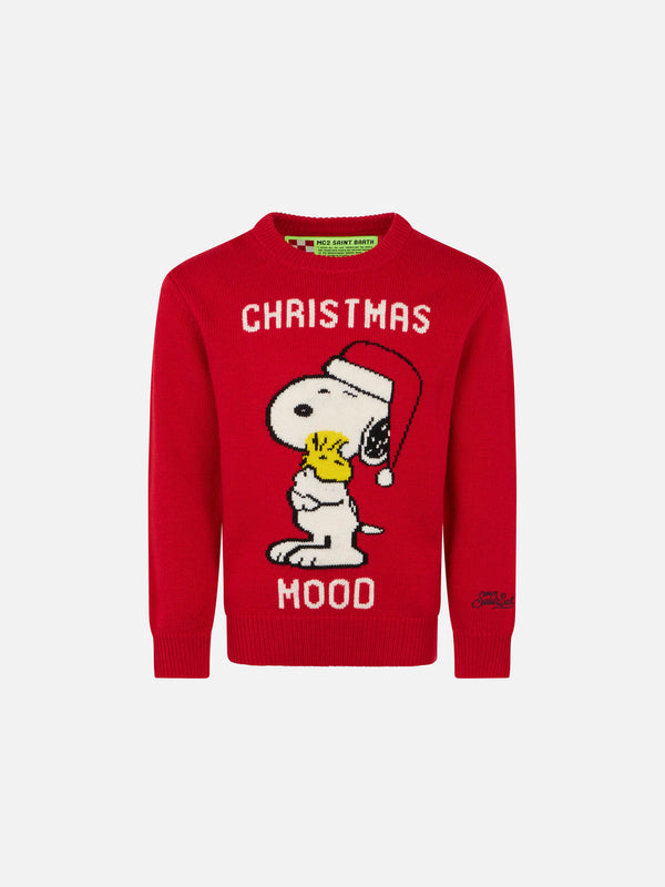 Weihnachts-Snoopy-Jungenpullover | Peanuts™ Sonderausgabe