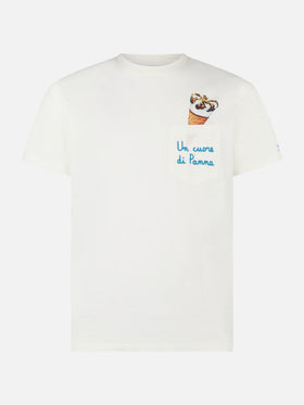 Cornetto printed t-shirt with embroidered pocket | Algida Special Edition