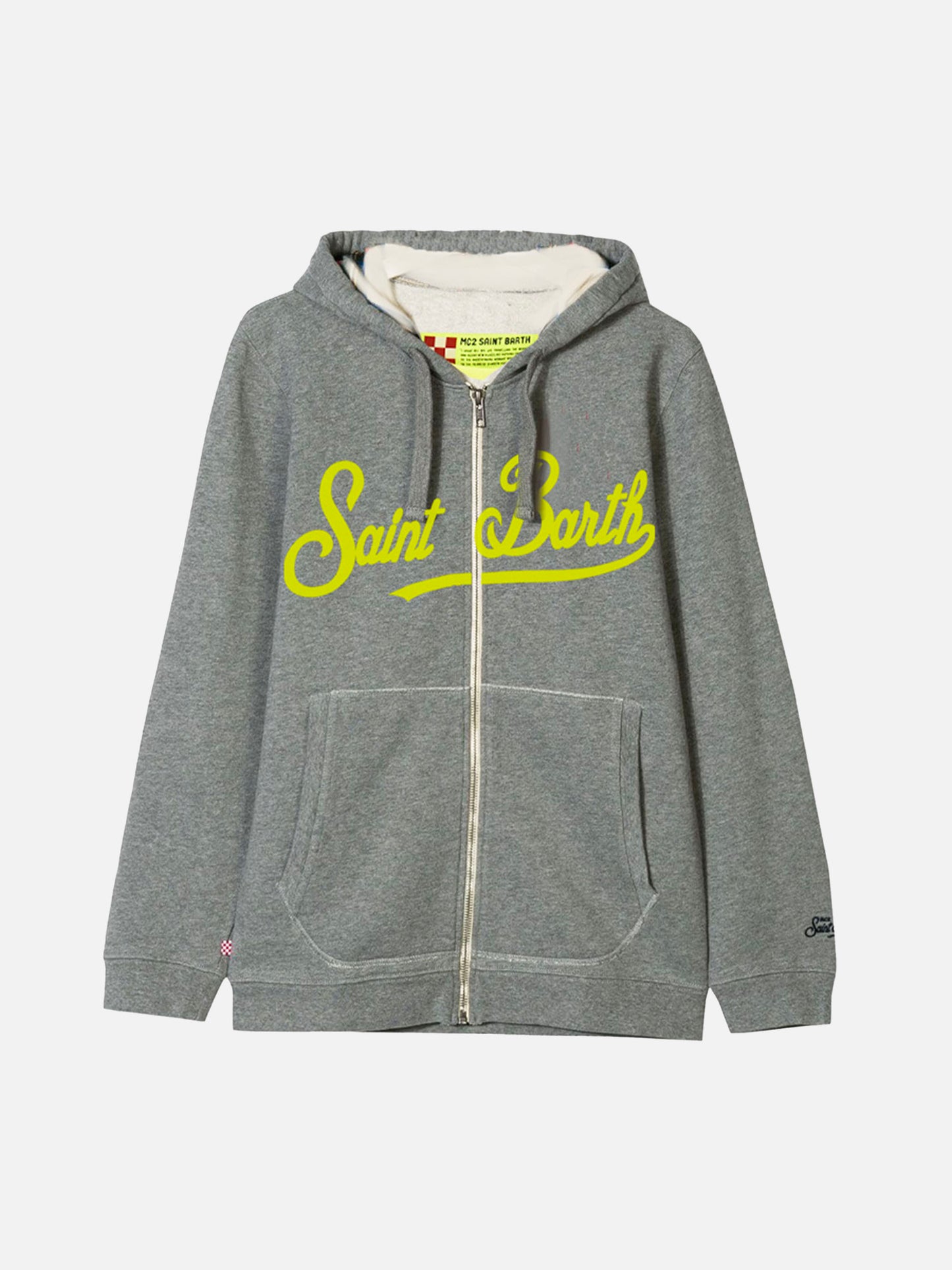 Grauer Kapuzenpullover für Jungen von Saint Barth
