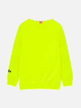 Apres Ski yellow fluo boy's sweatshirt