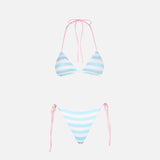 Damen Triangel-Bikini mit Fiorucci-Print | FIORUCCI-SONDERAUSGABE