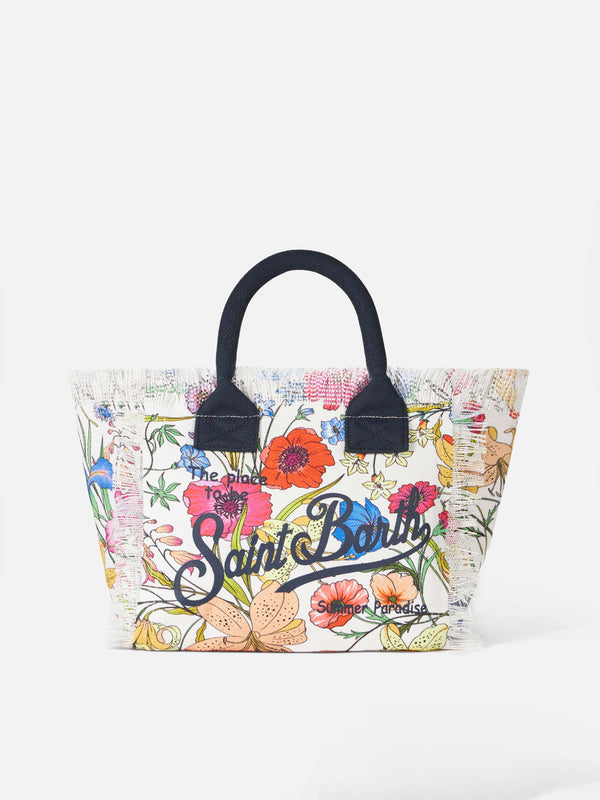 Colette Canvas-Handtasche mit Blumendruck