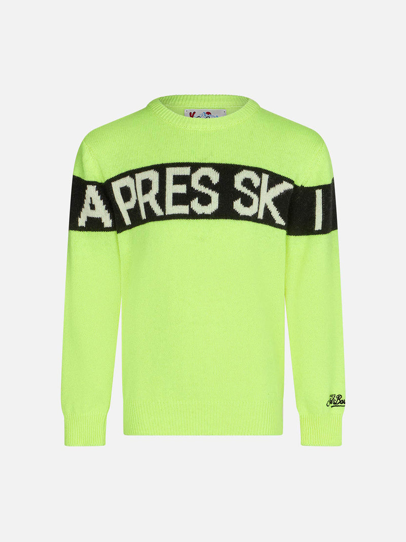 Maglione da bambino con scritta Apres Ski