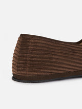 Slipper-Slipper aus Cord für Damen | MY CHALOM SPECIAL EDITION