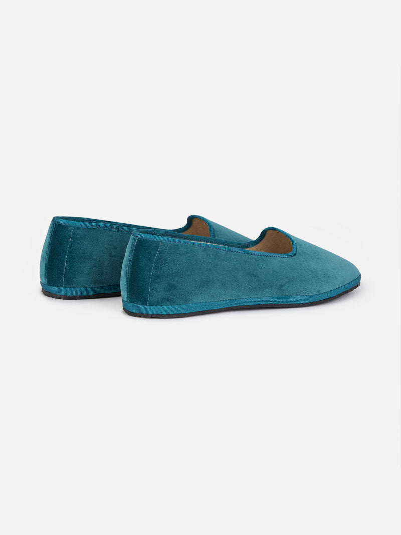 Woman velvet slipper loafers | MY CHALOM SPECIAL EDITION