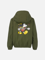 Boy hooded lightweight windbreaker Kauris Jr with Mickey Mouse print | DISNEY SPECIAL EDITION