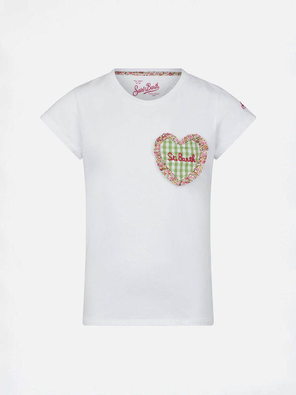 heart  girl's  t-shirt