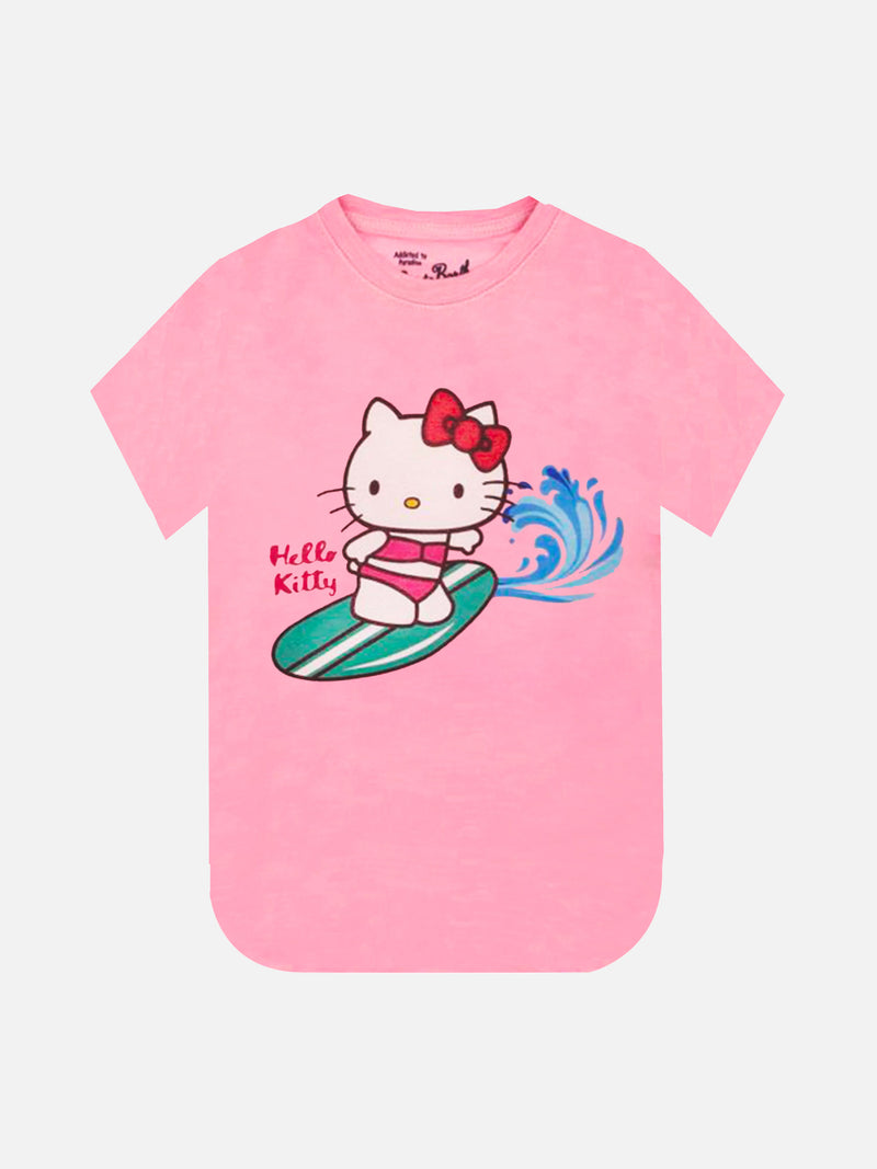 Surfendes Hello Kitty Mädchen-T-Shirt