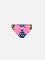 Girl swim briefs Madame with bow and ducky print