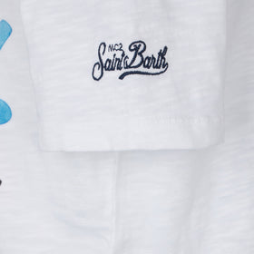 T-shirt da bambino con stampa Hawaii