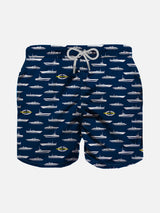 Boy swim shorts with Magnum Marine print | MAGNUM MARINE© SPECIAL EDITION