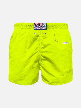 Costume da bagno da bambino giallo fluo | EDIZIONE SPECIALE PANTONE®