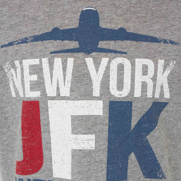 T-Shirt Junge Flughafen New York