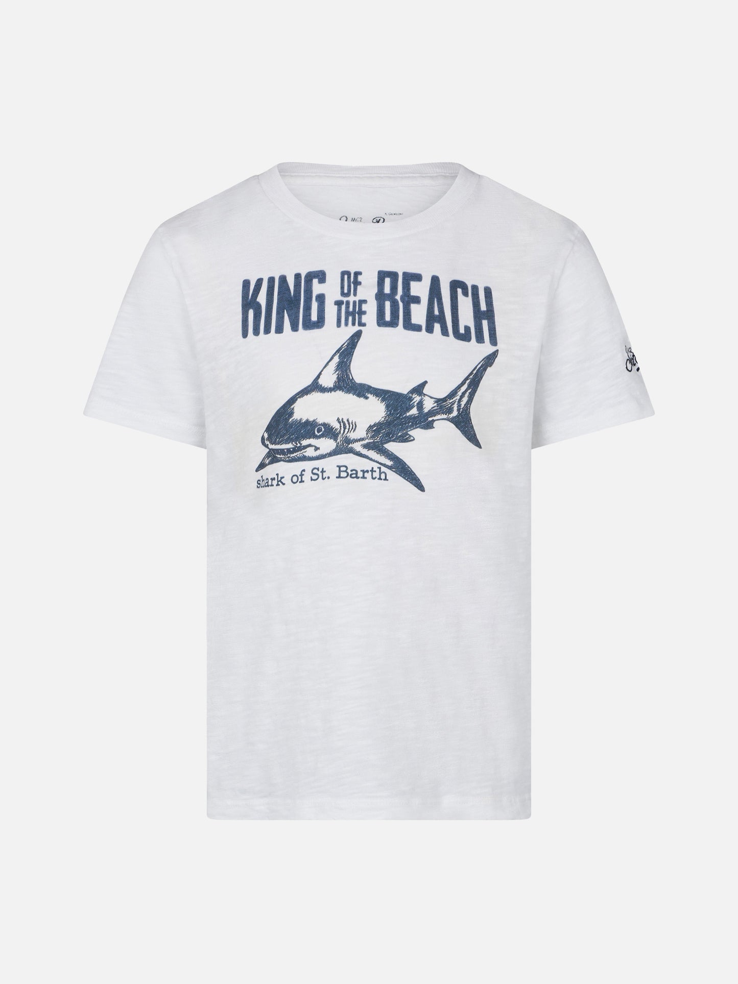 T-Shirt Boy King of The Beach - MC2 Saint Barth