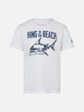 T-Shirt Boy King of The Beach - MC2 Saint Barth