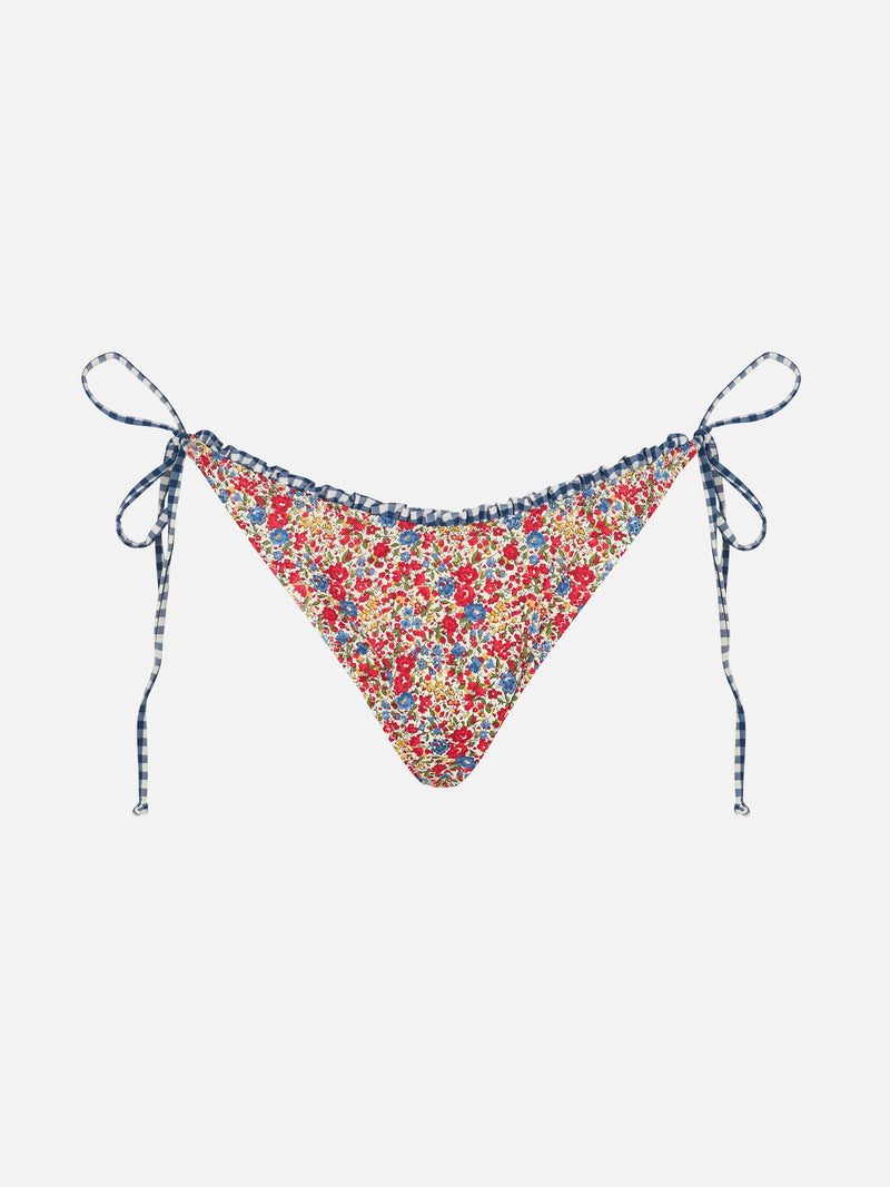 Damen-Badehose mit Liberty-Print | Hergestellt aus Liberty-Stoff