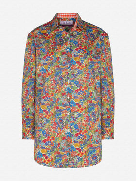 Camicia da donna in cotone | Realizzato con tessuto Liberty