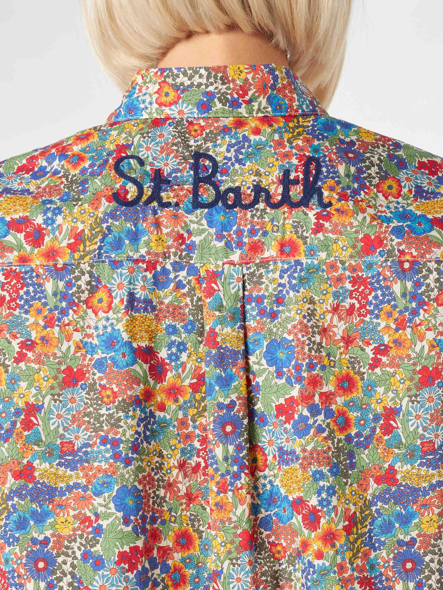 Camicia da donna in cotone | Realizzato con tessuto Liberty
