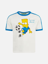 Schweres Baumwoll-T-Shirt für Jungen mit Bart-Fußballaufdruck | DIE SIMPSONS-SONDERAUSGABE