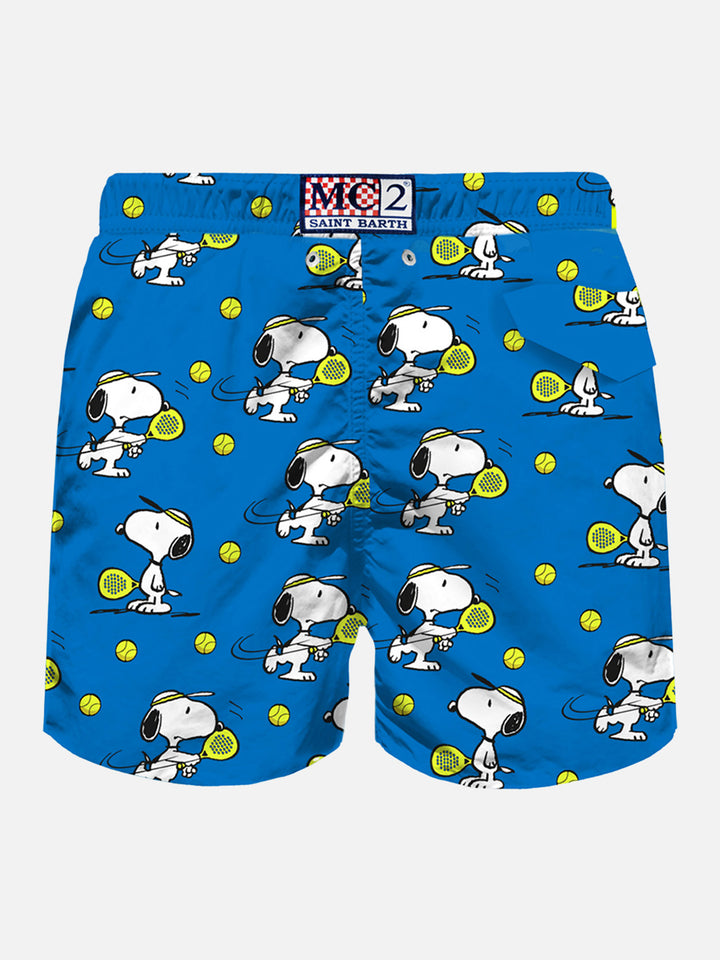 Costume da bagno da uomo in tessuto leggero con stampa Snoopy Padel | SNOOPY - EDIZIONE SPECIALE PEANUTS™