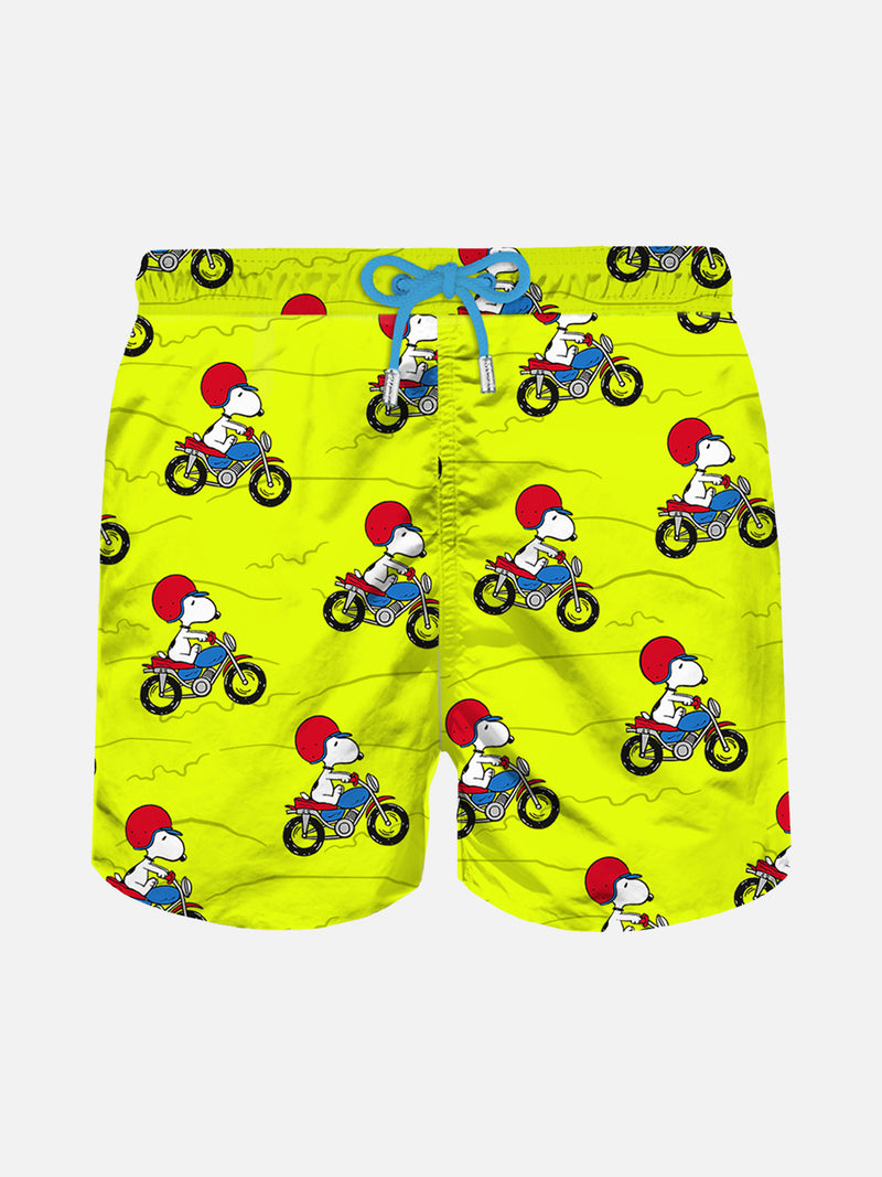 Herren-Badeshorts aus leichtem Stoff mit Snoopy-Aufdruck | PEANUTS® SONDEREDITION