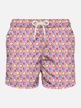 Man swim shorts avocado toast print