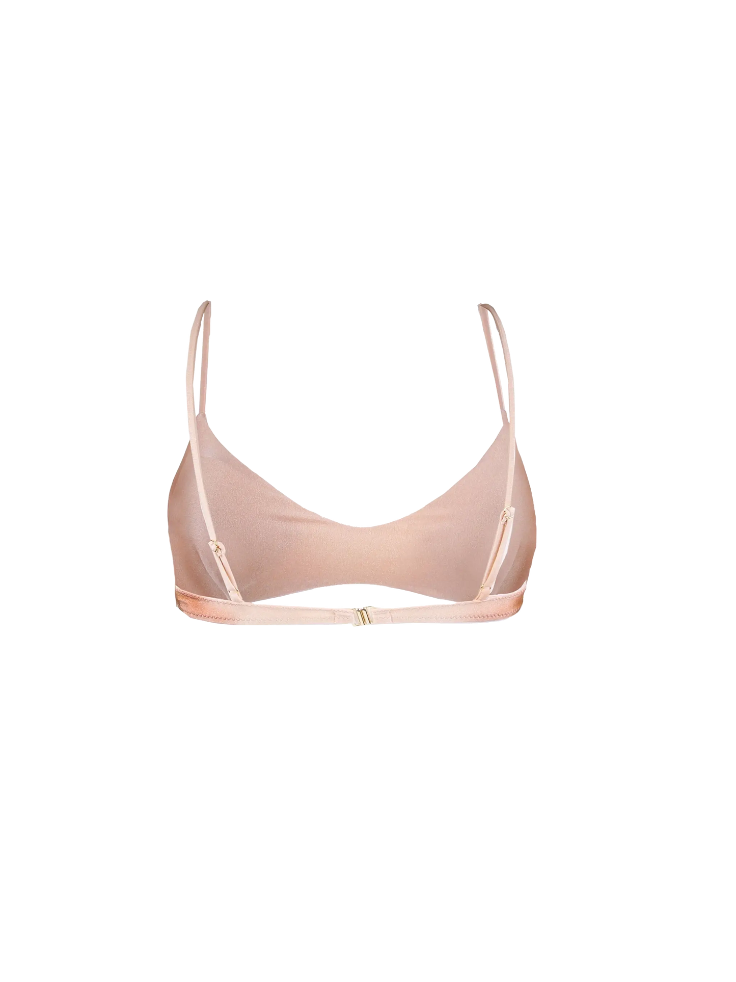 Shiny nude bralette