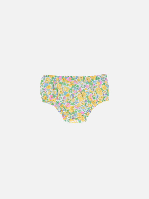 Infant bloomers Pimmy with Betsy print | MADE WITH LIBERTY FABRIC - MC2 Saint Barth