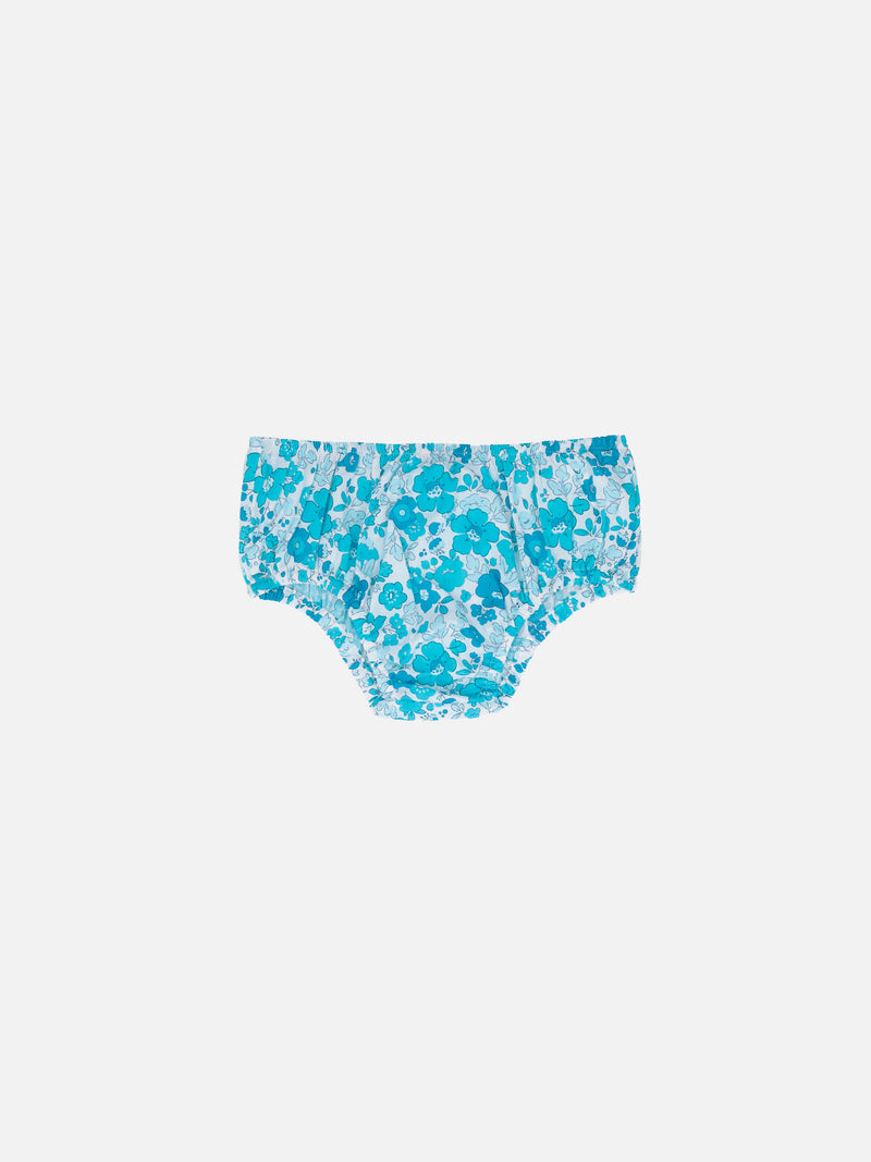 Infant bloomers Pimmy with flower print