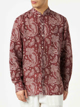 Man shirt with paisley print