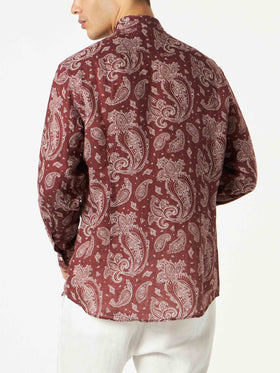 Man shirt with paisley print - MC2 Saint Barth
