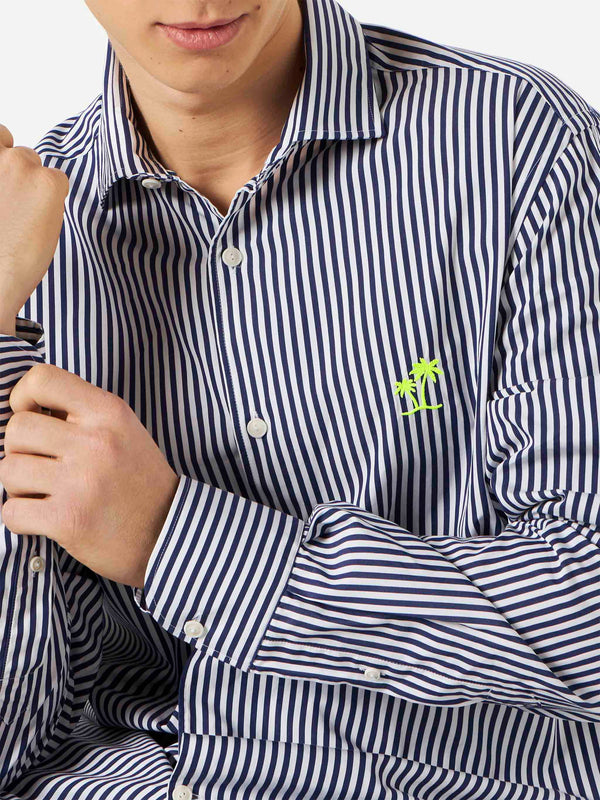 Man striped cotton Pamplona shirt