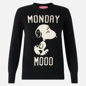 Maglione da donna con stampa Monday Mood Snoopy | SNOOPY - EDIZIONE SPECIALE PEANUTS™