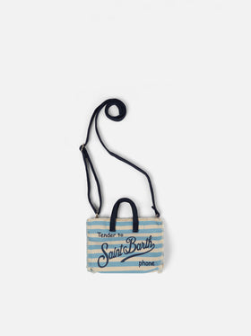 Handytasche mit Streifendruck