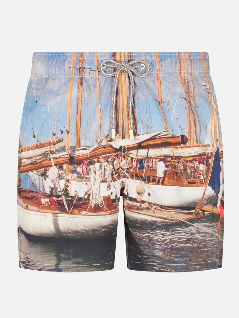 Photographic print swimshorts