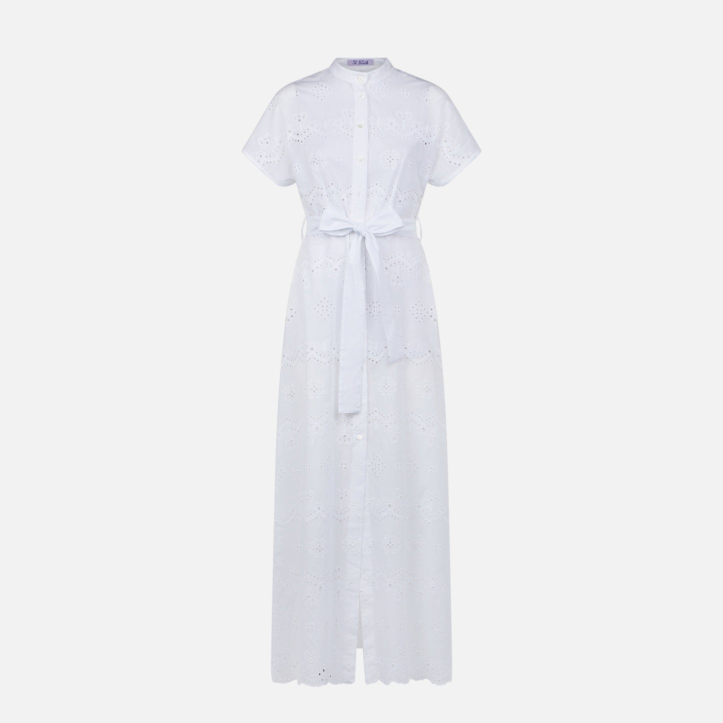 Abito da donna in sangallo bianco